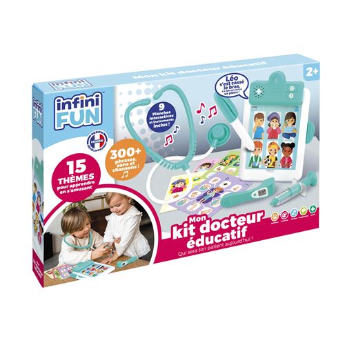 Jeu d'imitation Infinifun Mon kit docteur éducatif