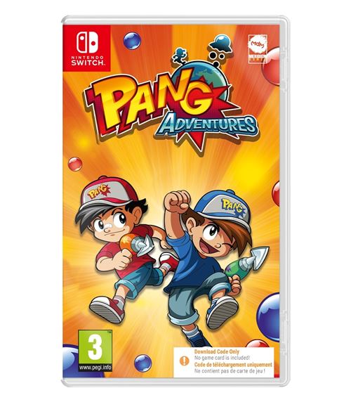 Pang Adventures Buster Edition Code in a box Nintendo Switch