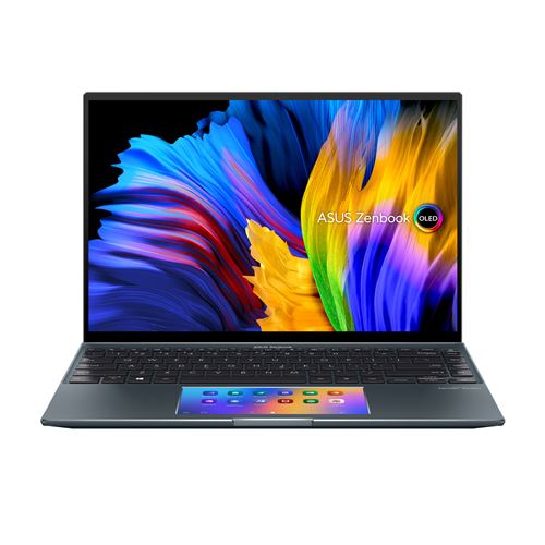 PC Ultra-Portable Asus Zenbook UX5400EG-KN169T 14 Ecran tactile Intel Core i7 16 Go RAM 1 To SSD Gris