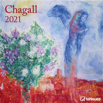 Calendrier TeNeues Chagall 2021 30 x 30 cm