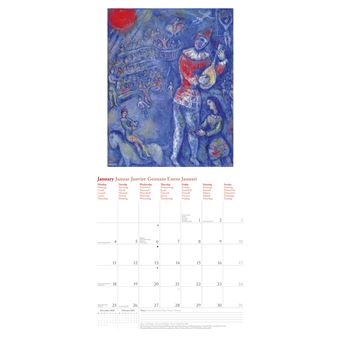 Calendrier TeNeues Chagall 2021 30 x 30 cm