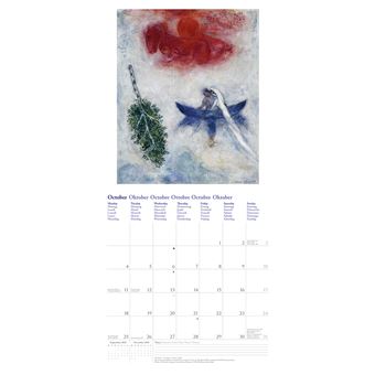 Calendrier TeNeues Chagall 2021 30 x 30 cm