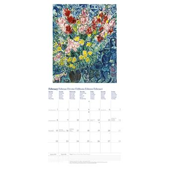 Calendrier TeNeues Chagall 2021 30 x 30 cm