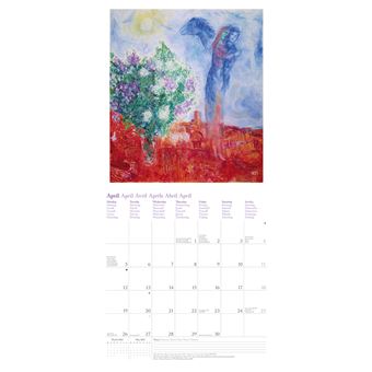 Calendrier TeNeues Chagall 2021 30 x 30 cm