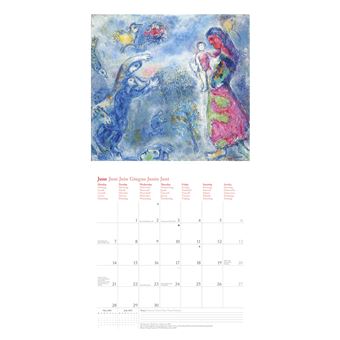 Calendrier TeNeues Chagall 2021 30 x 30 cm