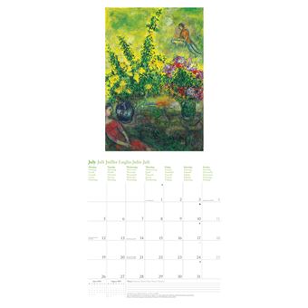 Calendrier TeNeues Chagall 2021 30 x 30 cm