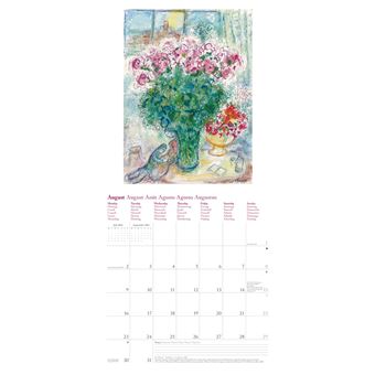 Calendrier TeNeues Chagall 2021 30 x 30 cm