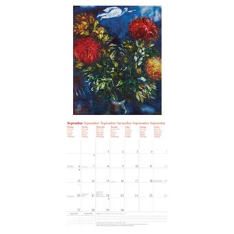 Calendrier TeNeues Chagall 2021 30 x 30 cm