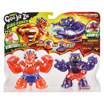 Pack Duo Figurines Goo Jit Zu Saison 3 Modèle aléatoire