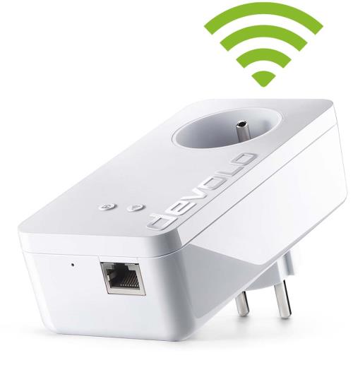 Devolo dLAN 550+ WiFi - bridge - 802.11b/g/n - aansluitbaar aan muur