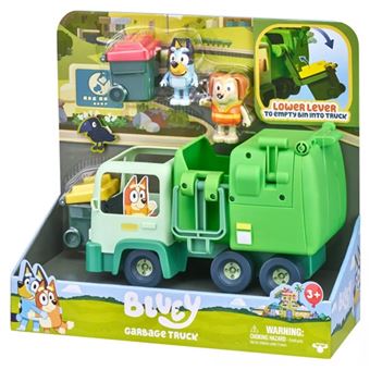 Figurines Bluey Le Camion poubelle de Bluey