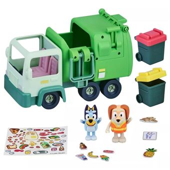 Figurines Bluey Le Camion poubelle de Bluey