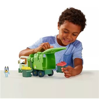 Figurines Bluey Le Camion poubelle de Bluey