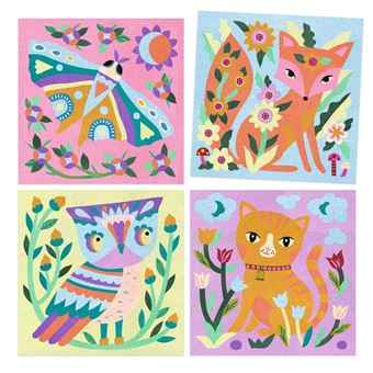 Sables colorés Garden lights - Djeco