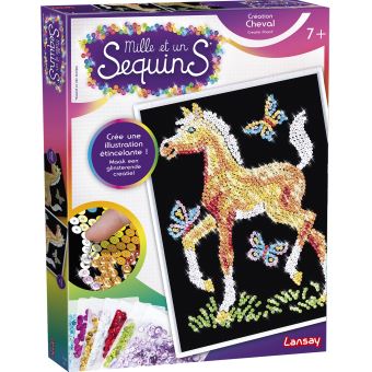 Jeu Créatif Lansay Mille et Un Sequins Cheval