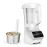 Blender chauffant Moulinex Soup et Plus avec panier vapeur 1100 W Argent et Blanc_1