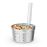Blender chauffant Moulinex Soup et Plus avec panier vapeur 1100 W Argent et Blanc_2