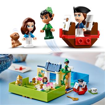 LEGO® Disney 43220 Les aventures de Peter Pan et Wendy dans un livre de contes