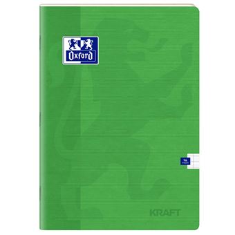 Cahier A4 Oxford Kraft 96 pages seyès Modèle aléatoire