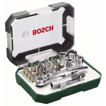 Coffret Bosch embouts et douilles 2607017322 26 pièces - 1