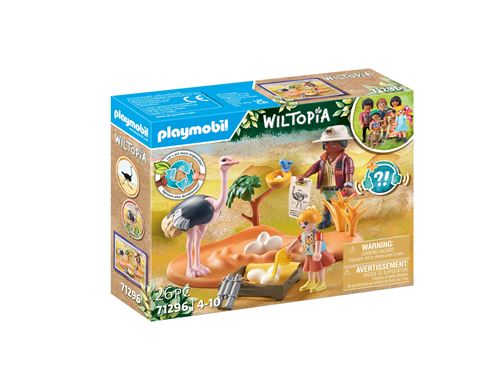 Playmobil Wiltopia 71296 Explorateurs et nid d'autruche