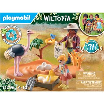 Playmobil Wiltopia 71296 Explorateurs et nid d'autruche