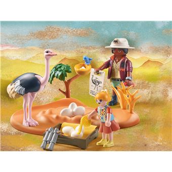 Playmobil Wiltopia 71296 Explorateurs et nid d'autruche