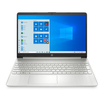 PC Portable HP 15s-eq1011nf 15,6" AMD Ryzen 7 8 Go RAM 512 Go SSD Argent naturel - 1