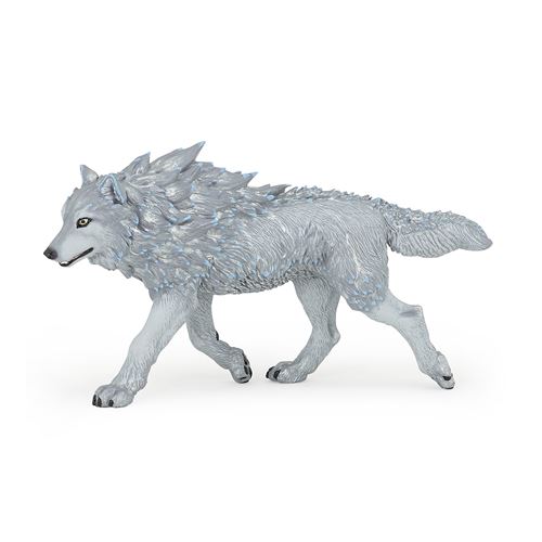 Papo Multicolore Figurine Loup Des Glaces