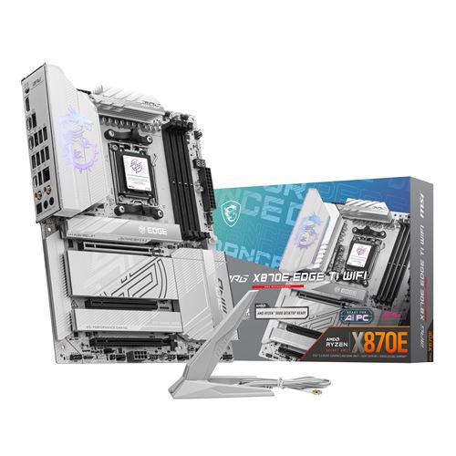 Carte mère MSI MPG X870E EDGE TI WIFI ATX Socket AM5 Chipset AMD X870E