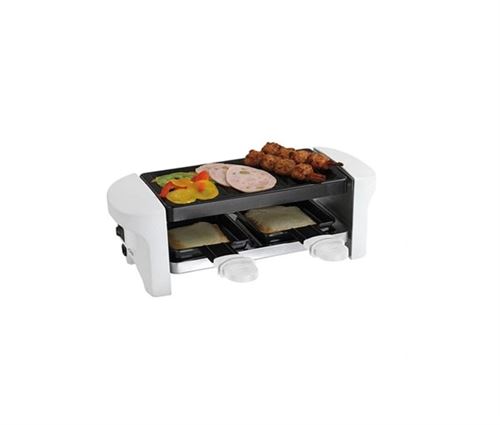 Livo Blanc Appareil À Raclette 2 Personnes Livoo Doc156w 350 W