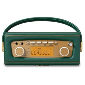 Radio portable sans fil Bluetooth Roberts Revival Uno BT Vert