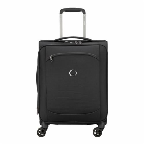 Valise cabine 4 doubles roues Delsey Montmartre Air 2.0 55 cm Noir