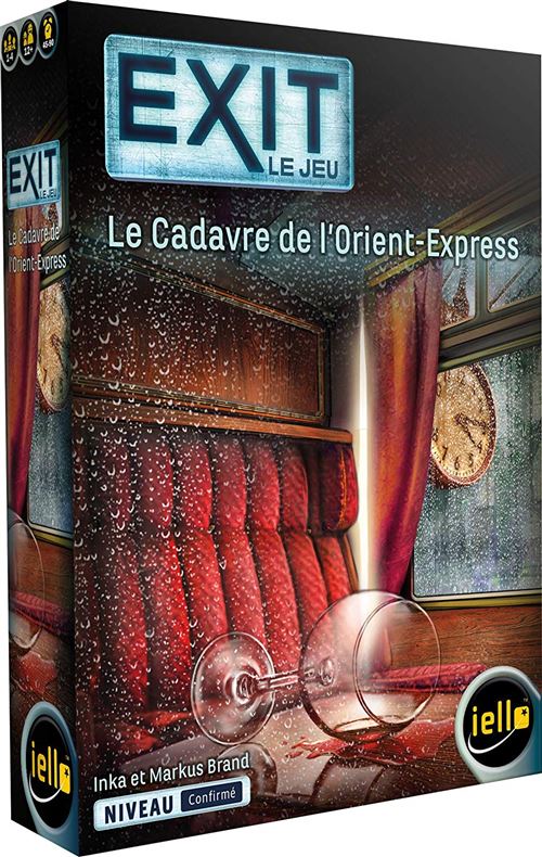 Iello Multicolore Jeu D'escape Game Exit Le Cadavre De L'orient-Express
