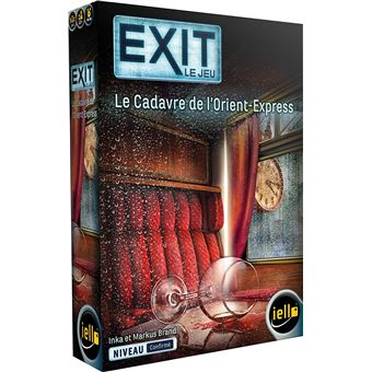 Jeu de réflexion Iello Exit Le Cadavre de L'Orient-Express