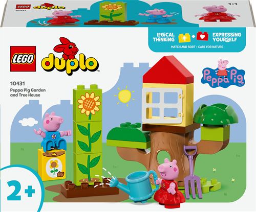LEGO® Duplo 10431 Le jardin et la cabane dans l’arbre de Peppa Pig