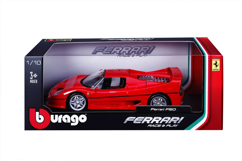 Miniature Ferrari 550 Maranello Rouge - Burago 1/24 - Réf 26004RD - Neuf