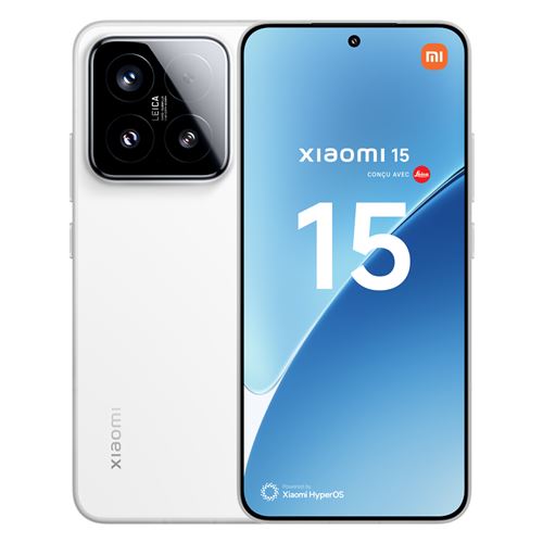 Acheter Smartphone Xiaomi 15 6,36"" 5G Double Nano SIM 512 Go Blanc conçu avec Leica État correct - 593,00 € Smartphone Xiaomi 15 6,36"" 5G Double Nano SIM 512 Go Blanc conçu avec Leica État correct - reconditionné disponible sur Fnac