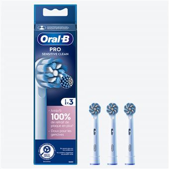 Pack de 3 brossettes pour brosse à dents Oral-B Pro Sensitive Clean