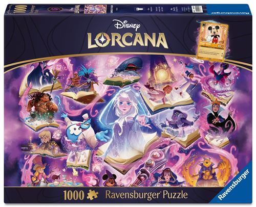 Puzzle 1000 pièces Lorcana Ravensburger Amethyst