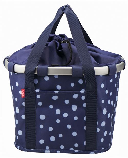 KlickFix Bikebasket Fietsmand Gewicht Navy Blauw