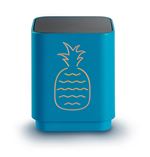 Enceinte lumineuse sans fil Bluetooth BigBen Connected BT19 Ananas Turquoise