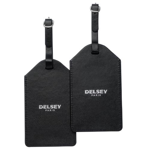 DELSEY Lot de 2 porte adresse  Noire 