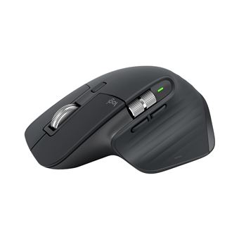 Souris sans fil et silencieuse Wifi Logitech MX Master 3S Noir graphite - 1