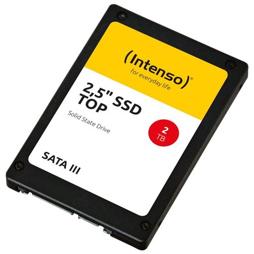 Intenso - SSD Interne - 2To - 2.5 Pouces - SATA 6.0Gb/s - Noir - Image 4