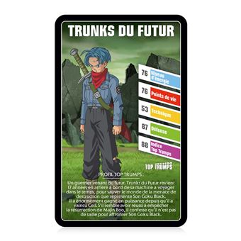 Jeu de cartes Top Trumps Dragon Ball Super