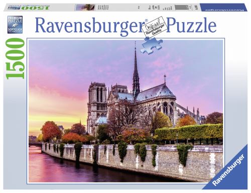 Puzzle 1500 pièces : Pittoresque Notre Dame Ravensburger France