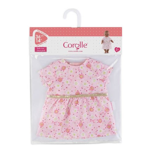 Roze Corolle jurk 36 cm voor babypop