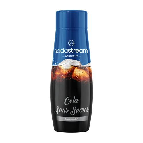 Concentré Cola sans sucres Sodastream 1 524 207 330 440 ml Bleu