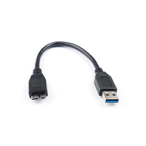 Connectique informatique Temium Câble USB C 3.1 (mâle) vers Micro
